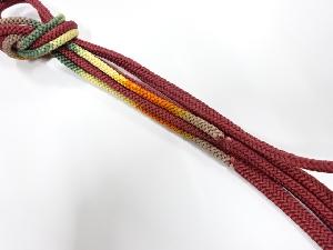 正絹　手組帯締め